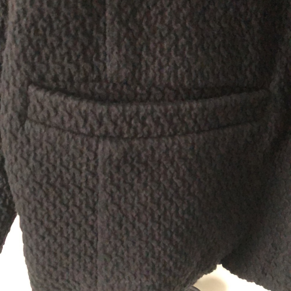 Black 3/4 sleeve jacket - Picture 4 of 5